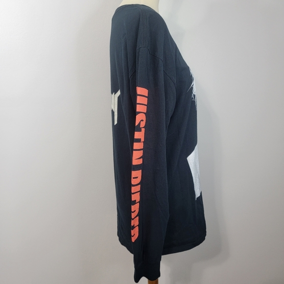 Justin Bieber “Purpose” Concert Tour Long Sleeve Graphic Top - Picture 5 of 12